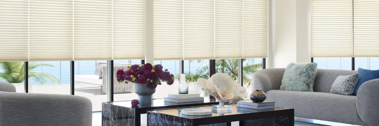 Duette® Honeycomb Shades near Fort Mill, South Carolina (SC), with impressive designs, beautiful colors, and more.