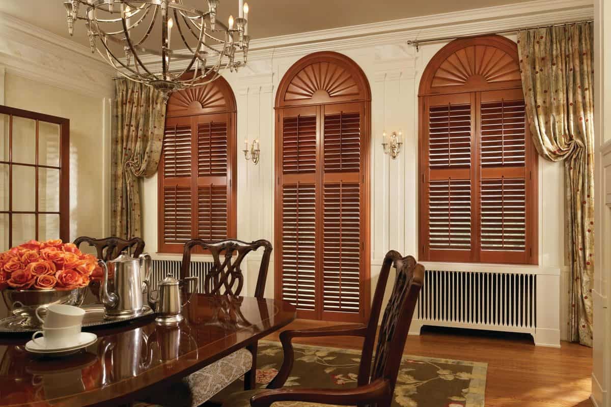Window Treatments For Living Rooms Near Fort Mill, South Carolina (SC), including shades and NEWSTYLE® Hybrid Shutters shutters