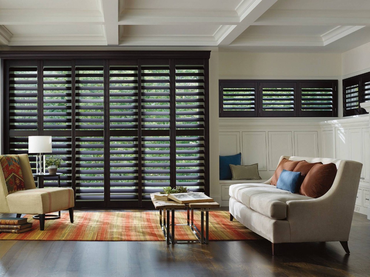 Discovering The Perfect Window Coverings, Hunter Douglas Heritance® Hardwood Shutters near Fort Mill, South Carolina (SC)